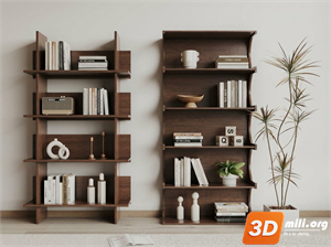 Bookcase Skp Files